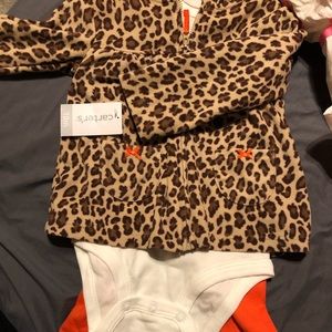 3PIECE HOODIE LEGGINGS ONESIE NWT CARTERS